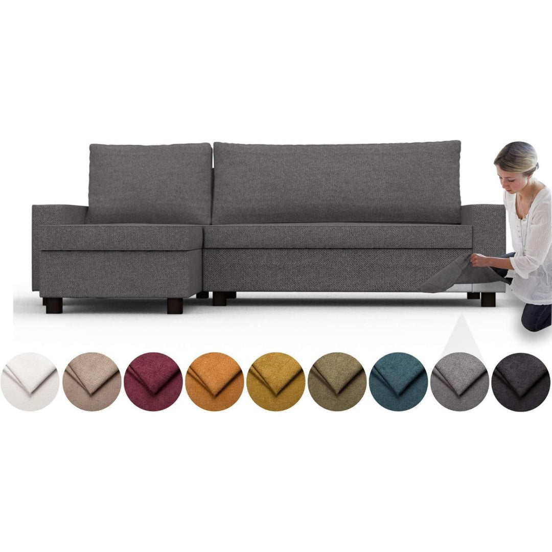 Seduta imbottita con braccioli 88 x 240 x 71 cm oro