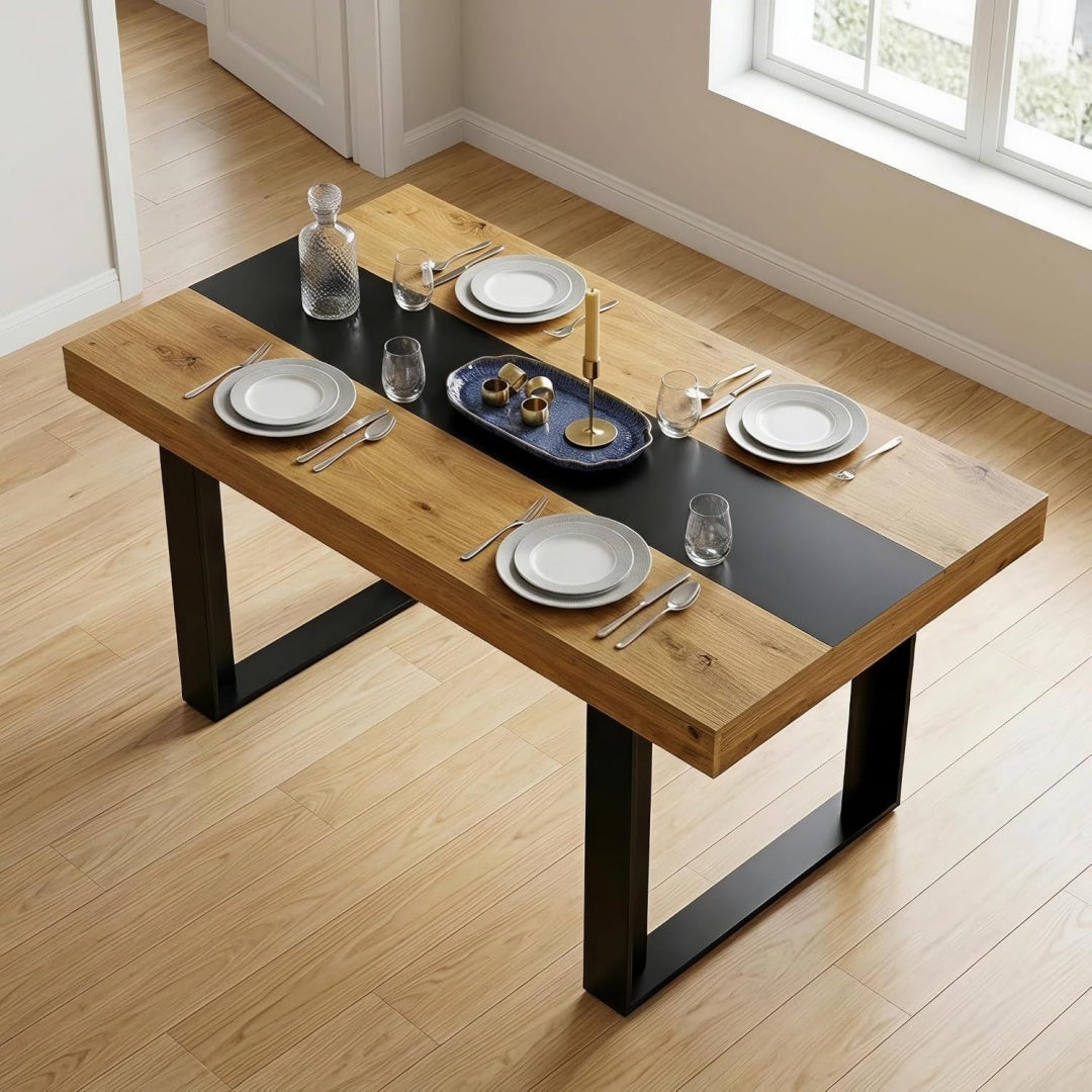Mobile funzionale stile industriale rovere