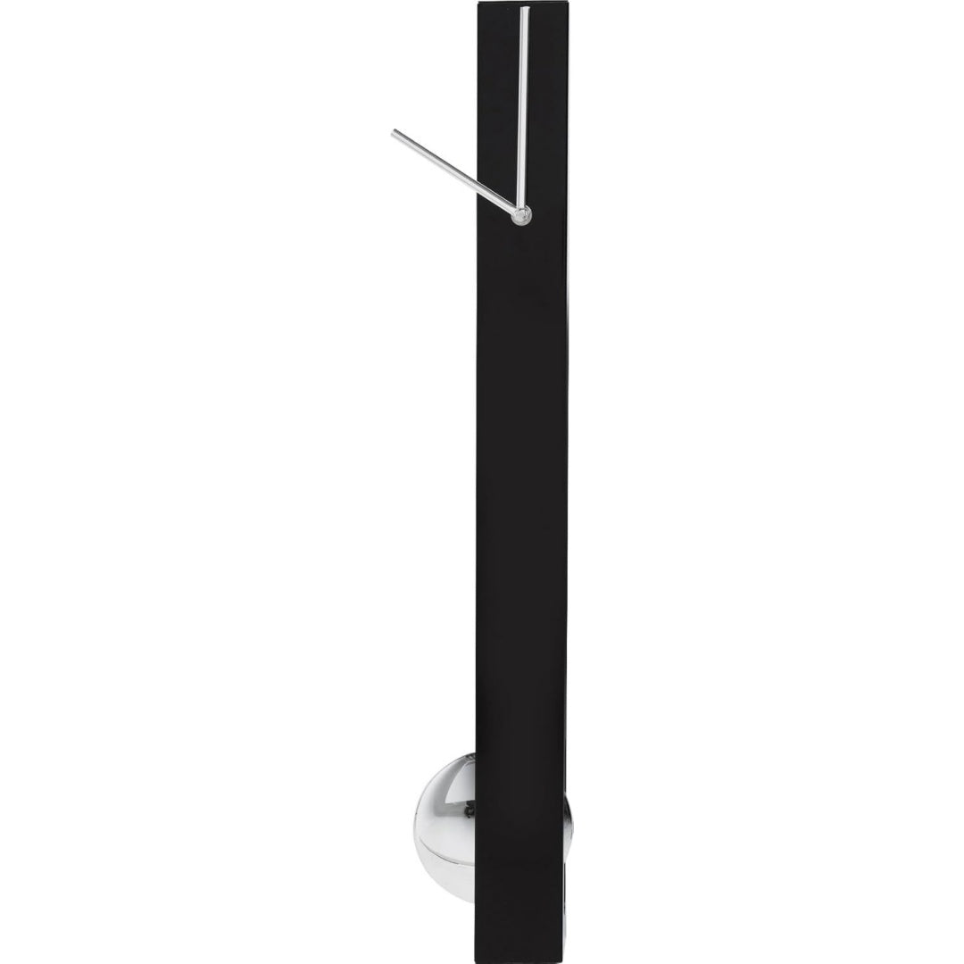 Arredo per soggiorno Kare Design Orologio Parete Pendulum, nero