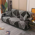 Divano confortevole rivestimento in tessuto stile vintage nero